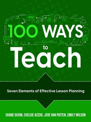 cover image of 100 Ways to Teach